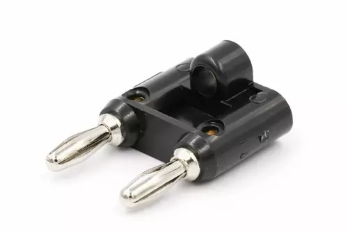 Pomona MDP-S Double Banana Plug Connectors – 4 Pieces (2 Pairs) – New Open Box